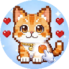 方块猫拼豆