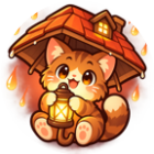 雨夜守护小屋