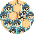 警察围堵抓小偷