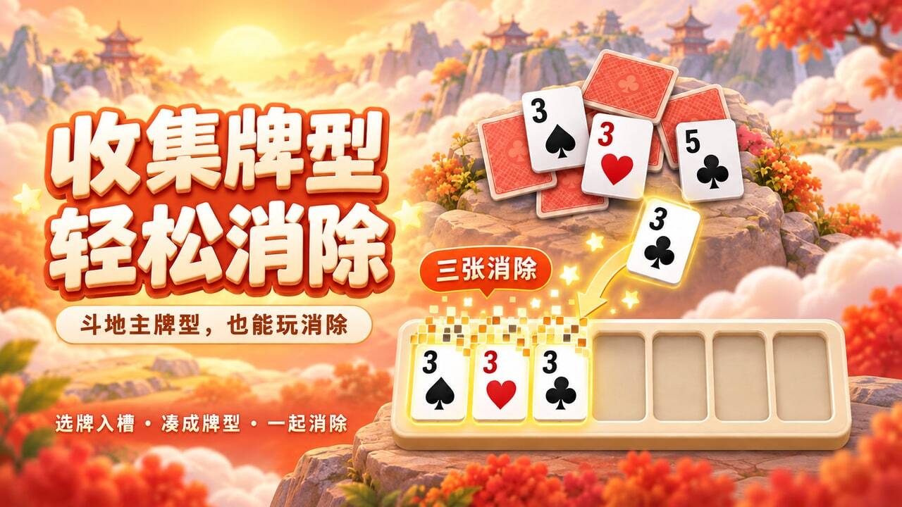 收集牌型小小消截图