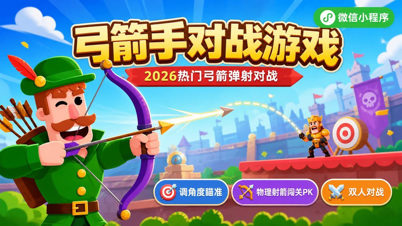 弓箭手对战游戏截图