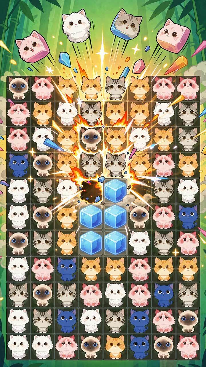 猫咪消除游戏软件截图