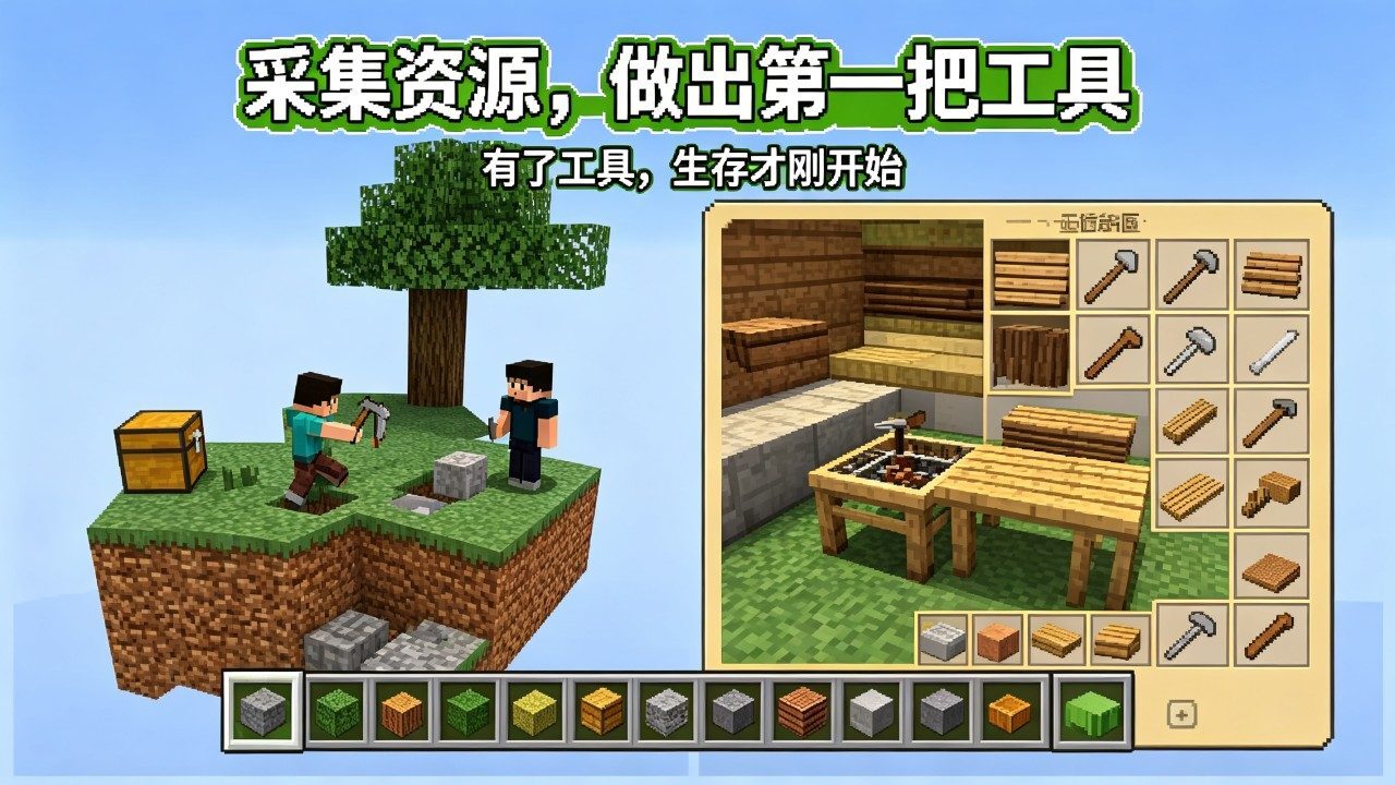 随机空岛建造生存截图