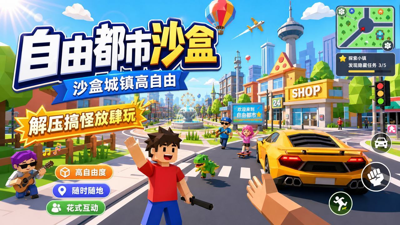 自由都市沙盒截图