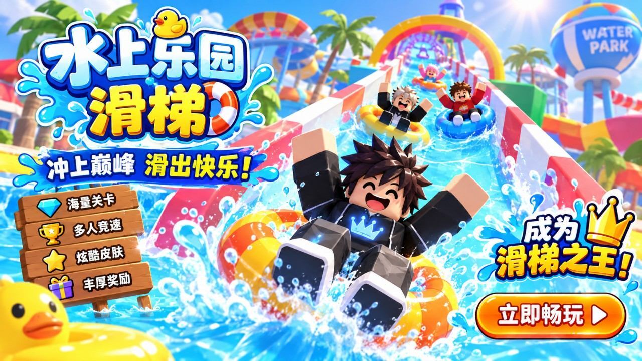 水上乐园滑梯截图