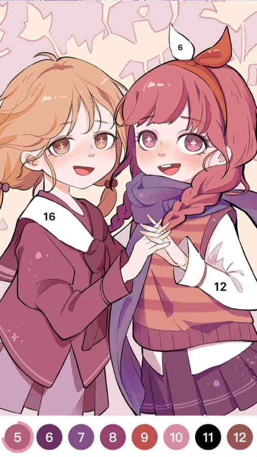 花花填色截图