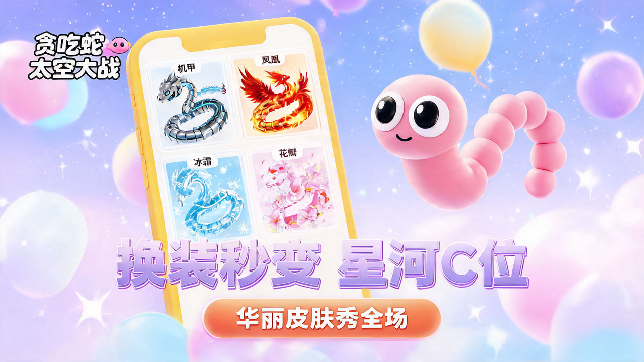 贪吃蛇太空大战截图