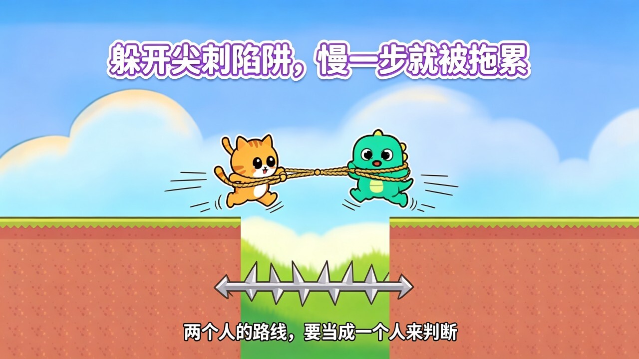 情侣默契双人跳截图