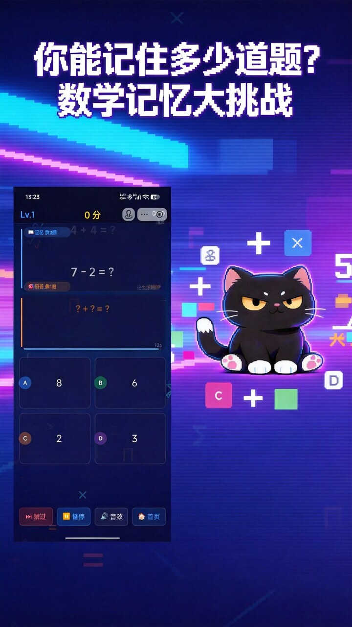魔鬼数学喵截图