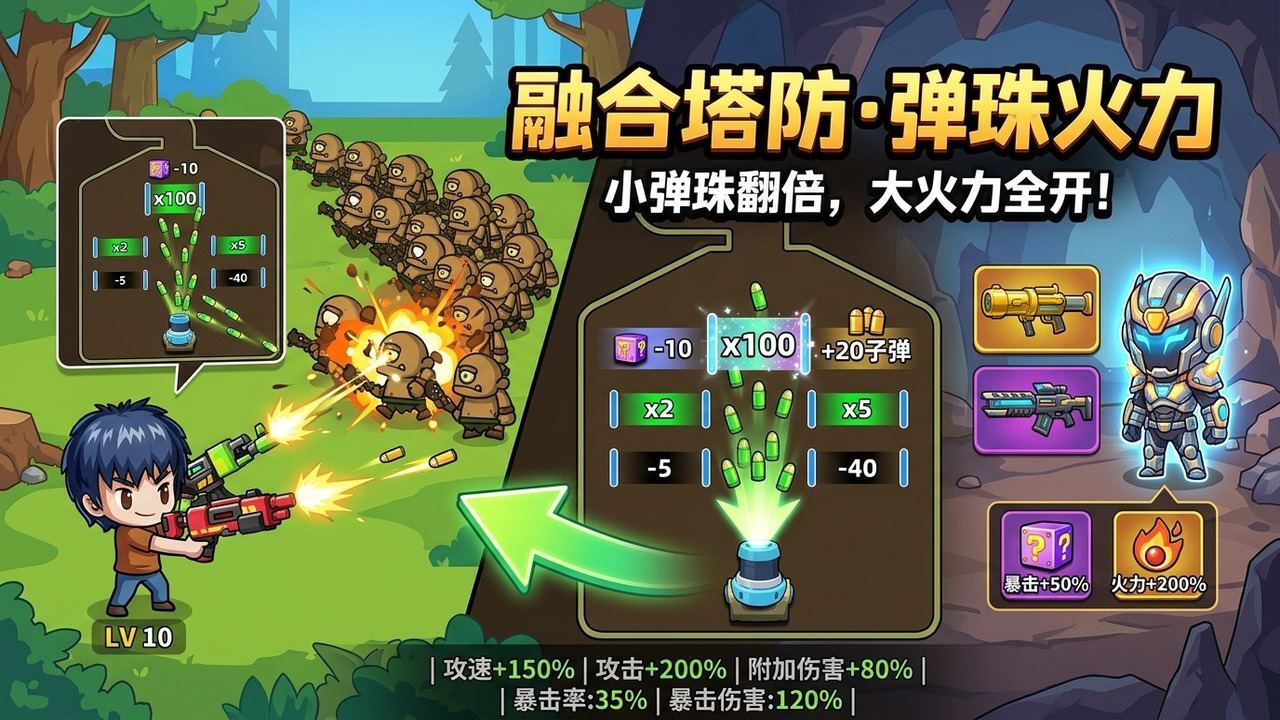 村庄防守线截图