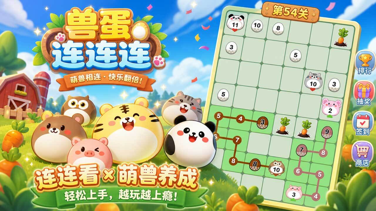兽蛋连连连截图