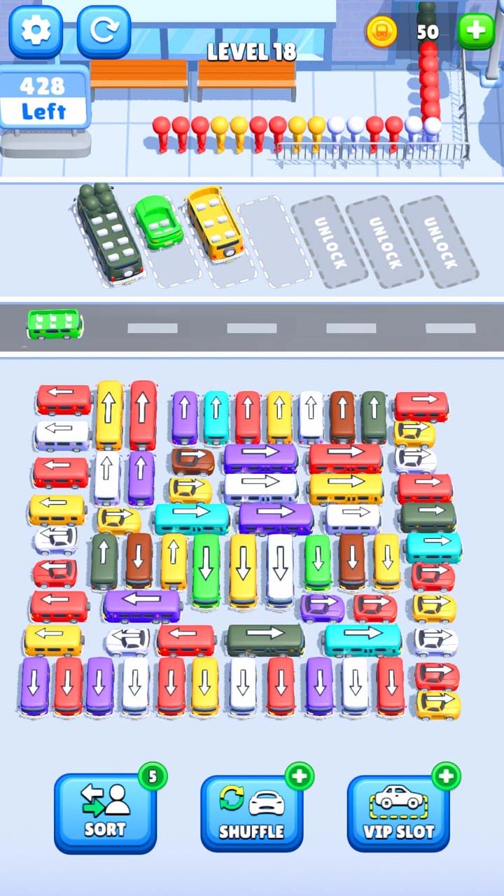 小人快上车闯关截图