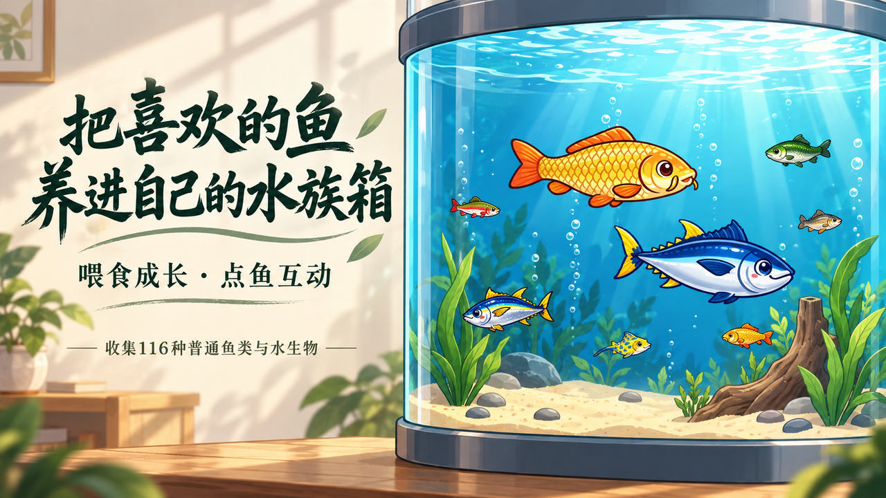 钓一会儿鱼截图