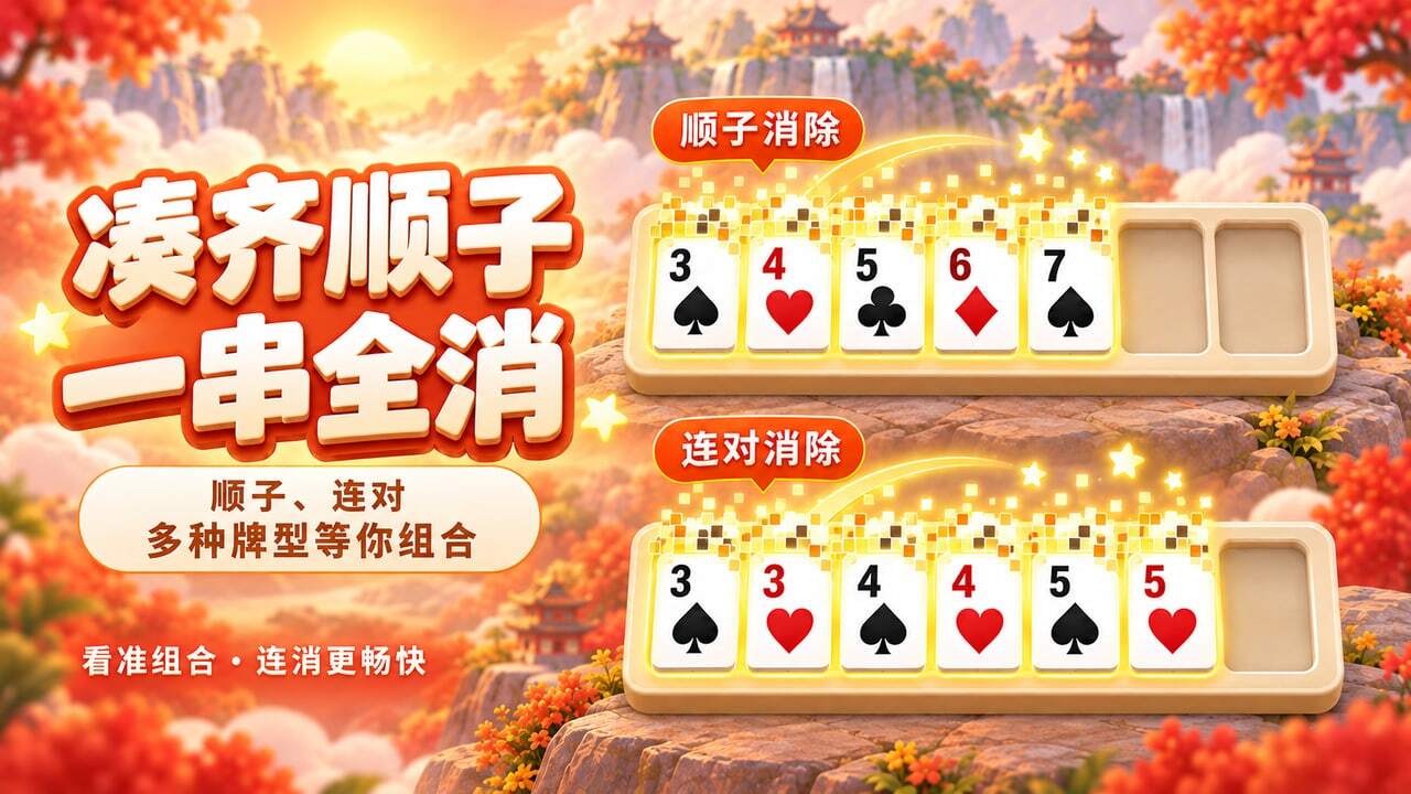 收集牌型小小消截图