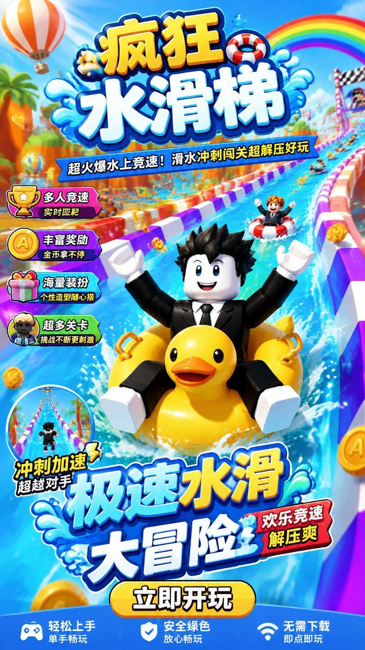 疯狂水滑梯截图