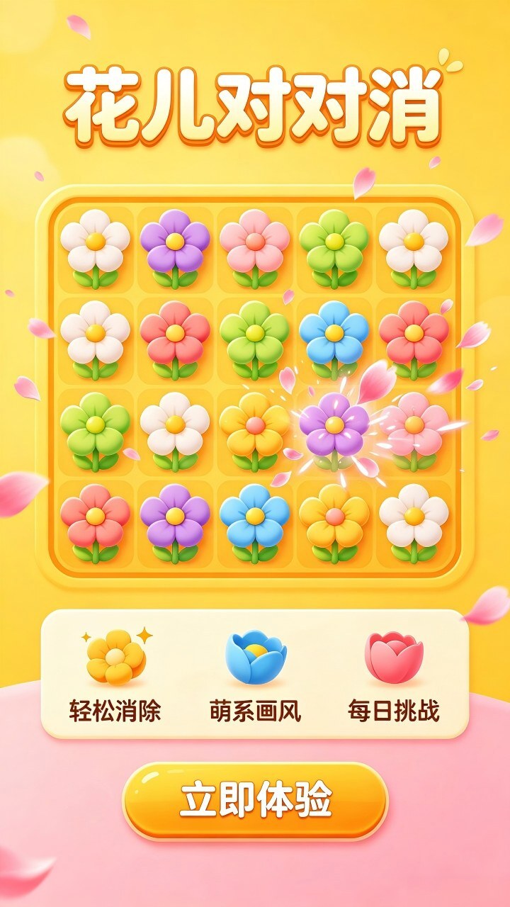 花儿对对消截图