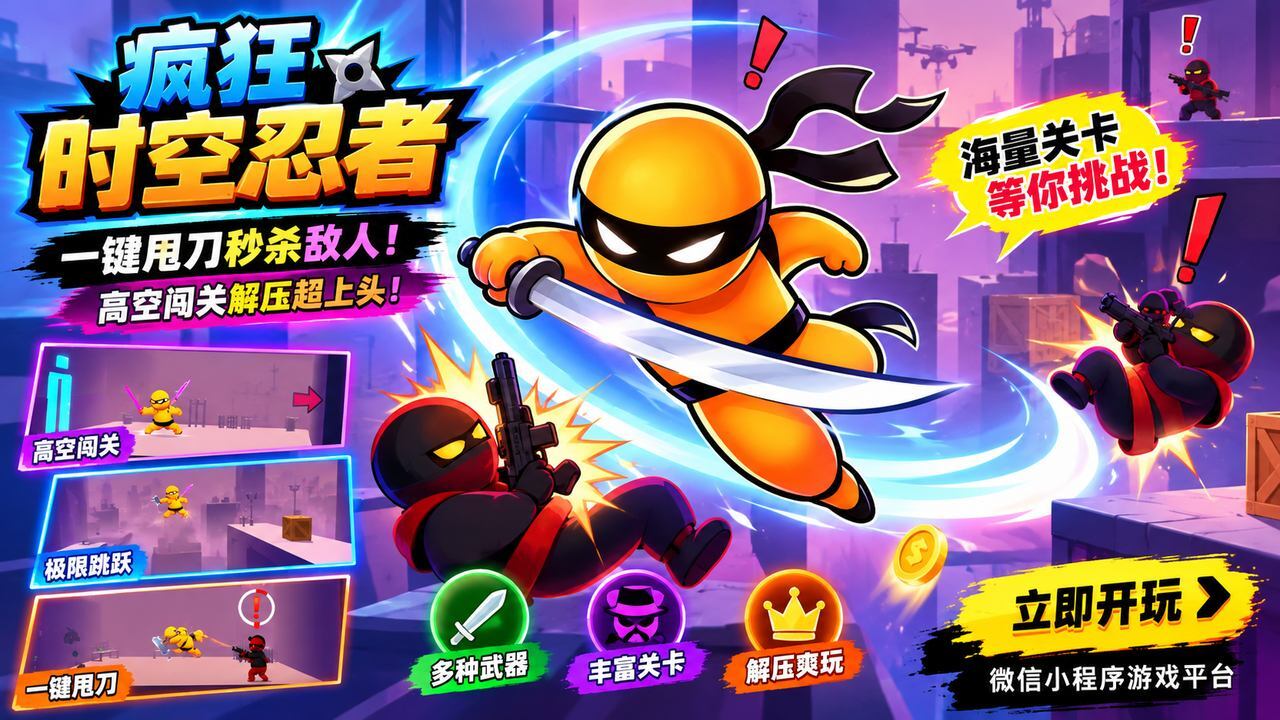 疯狂时空忍者截图