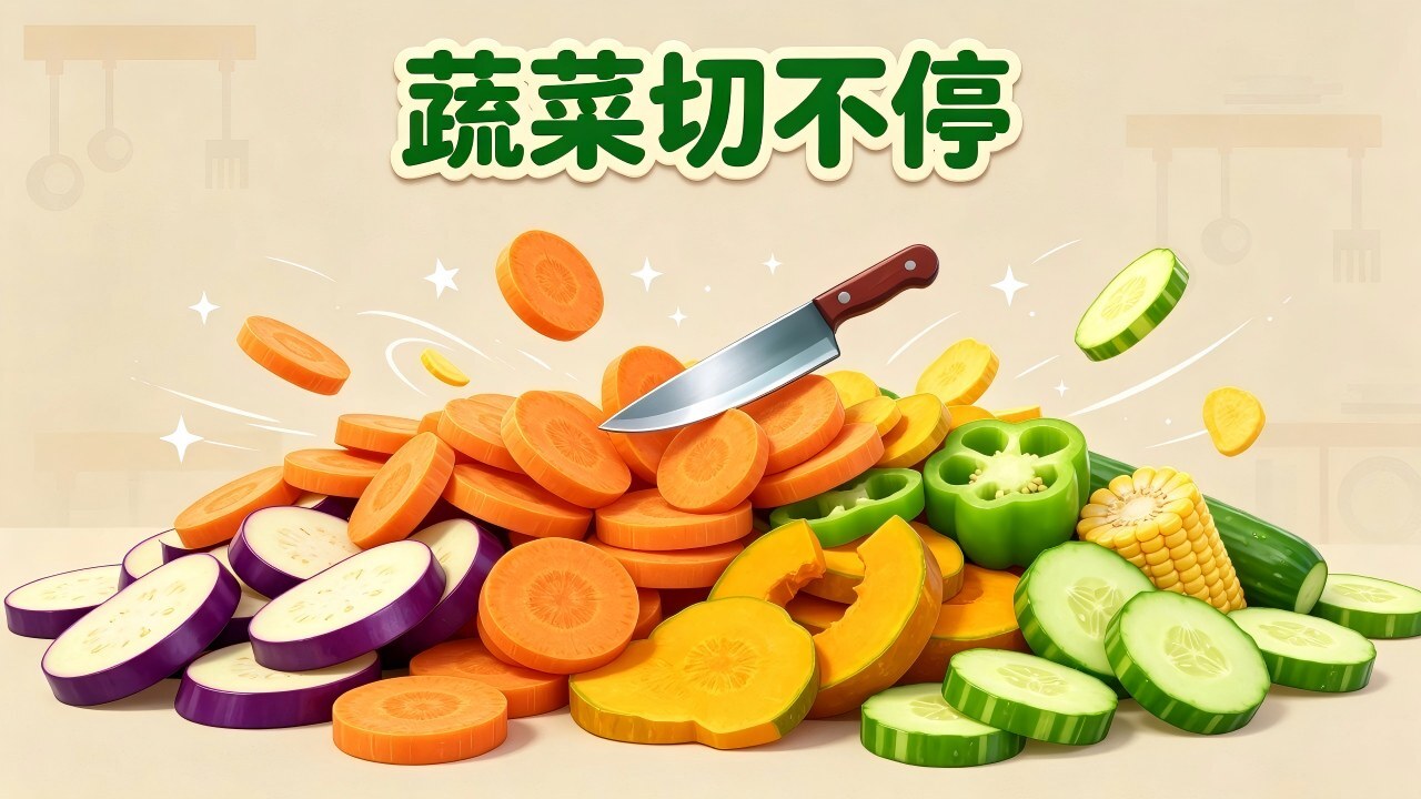 蔬菜切不停截图