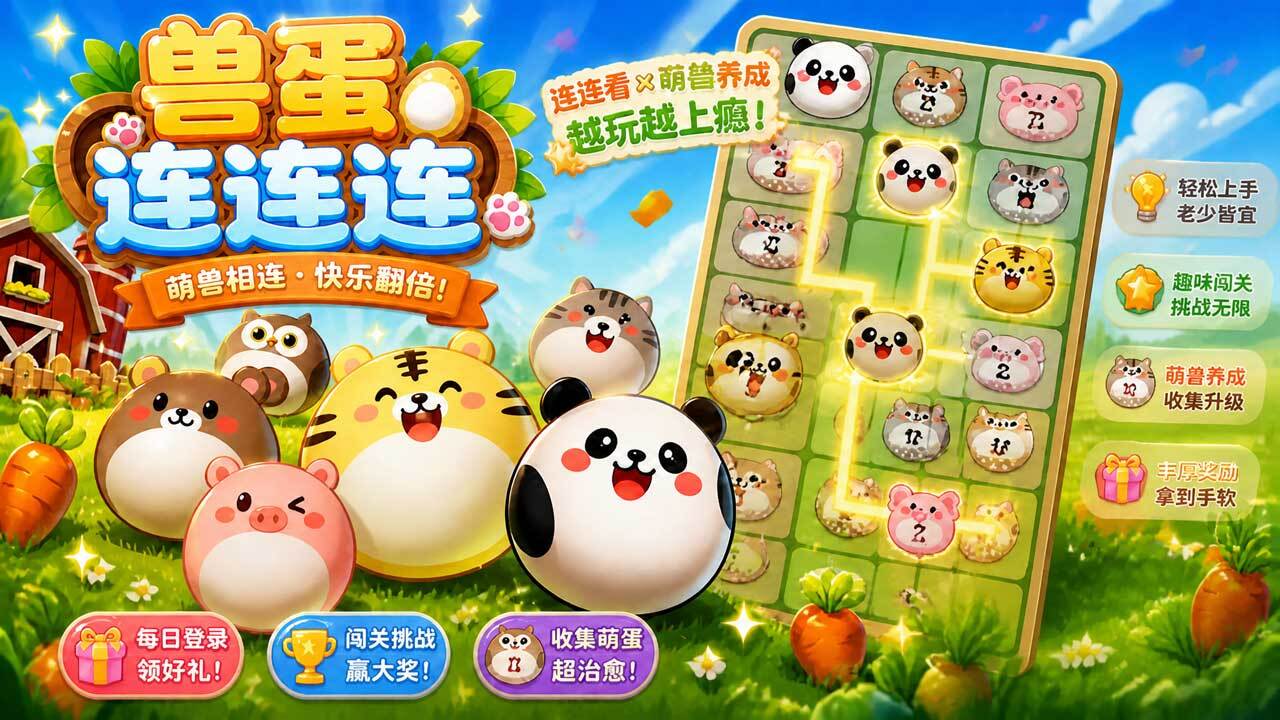 兽蛋连连连截图