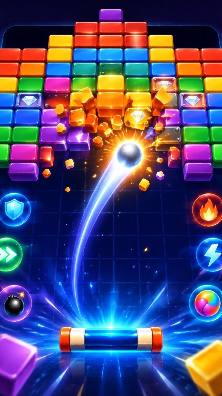 弹球砖块截图