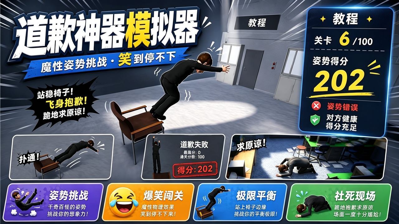 道歉神器模拟器截图