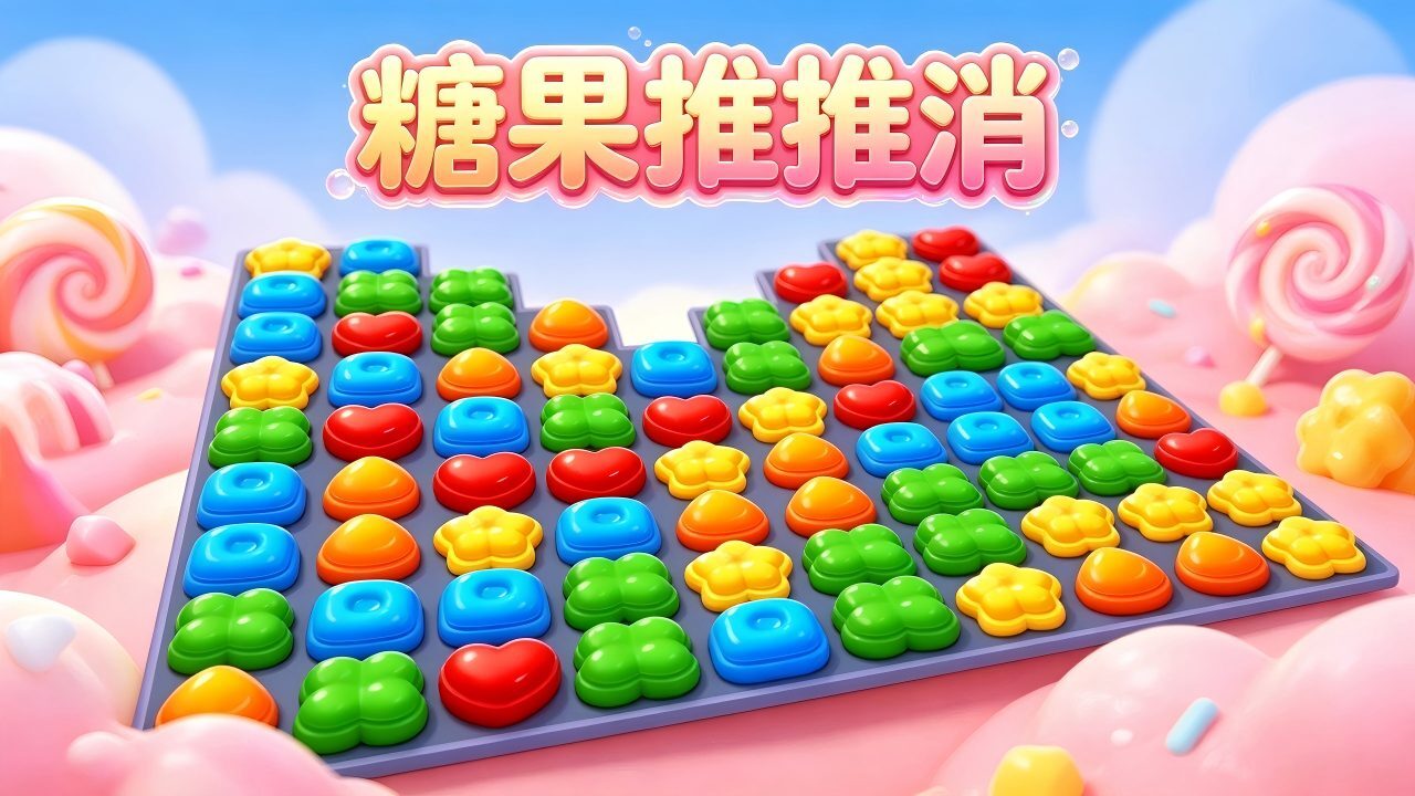 糖果推推消截图