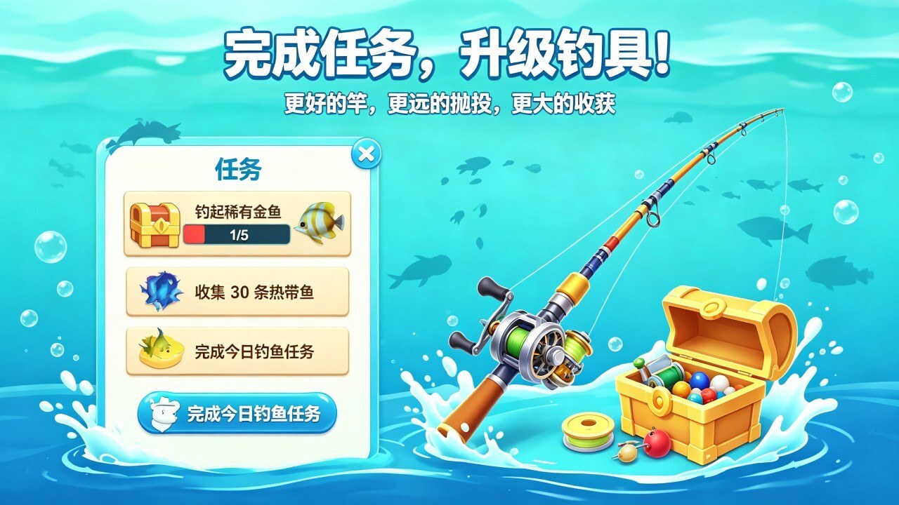真实模拟钓鱼游戏截图