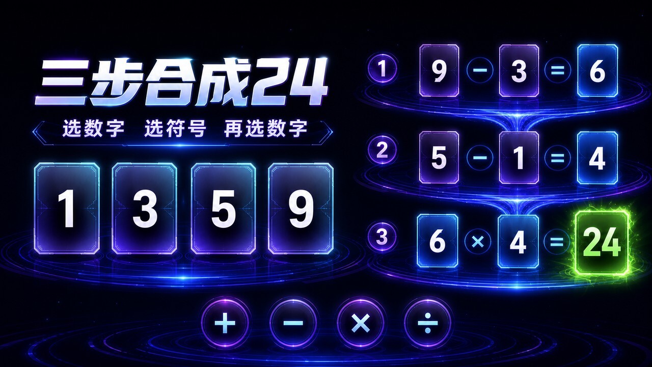 算24点挑战截图