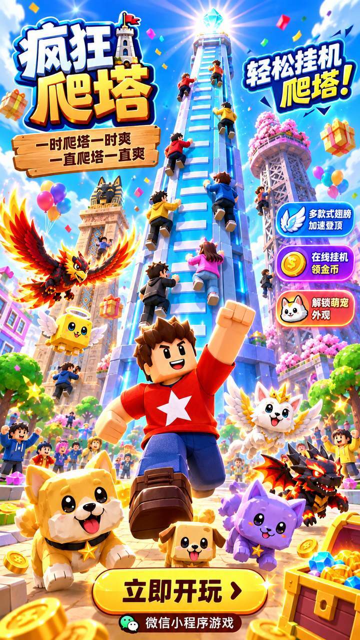 疯狂爬塔截图