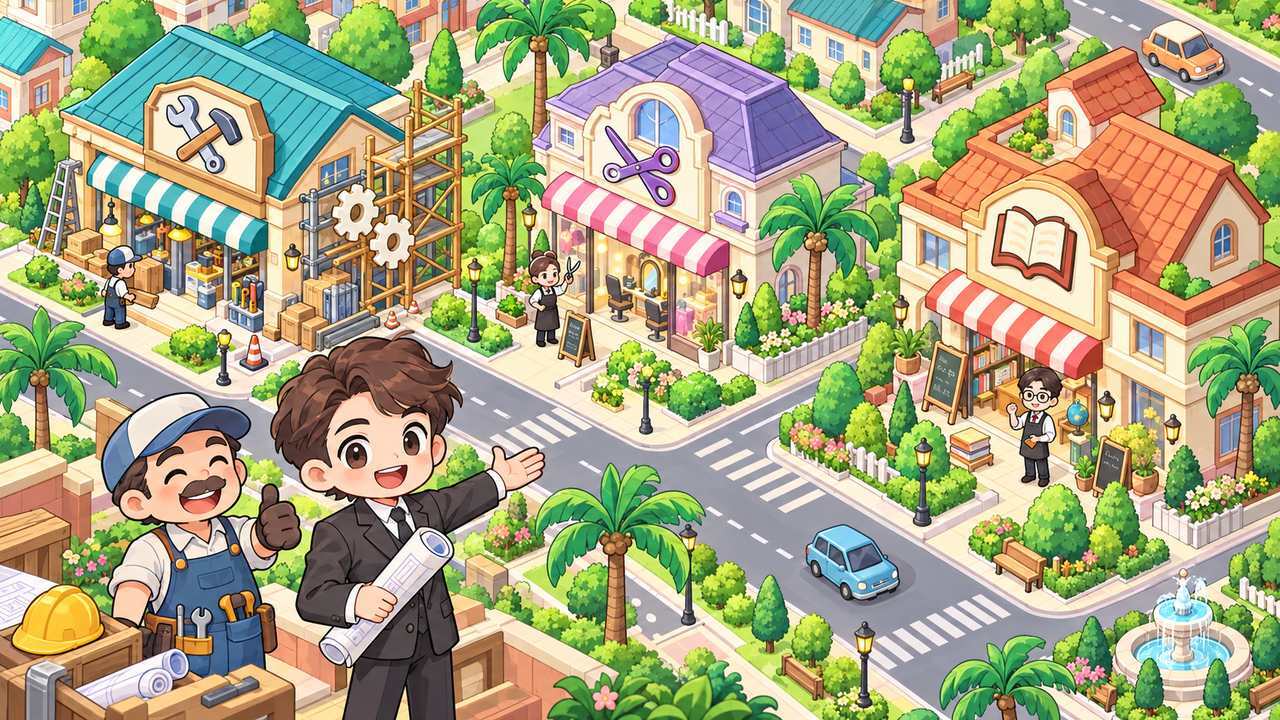 城市建造模拟经营截图