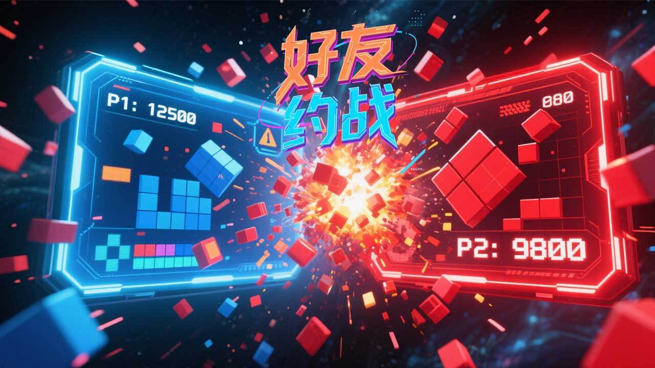 经典方块对战截图