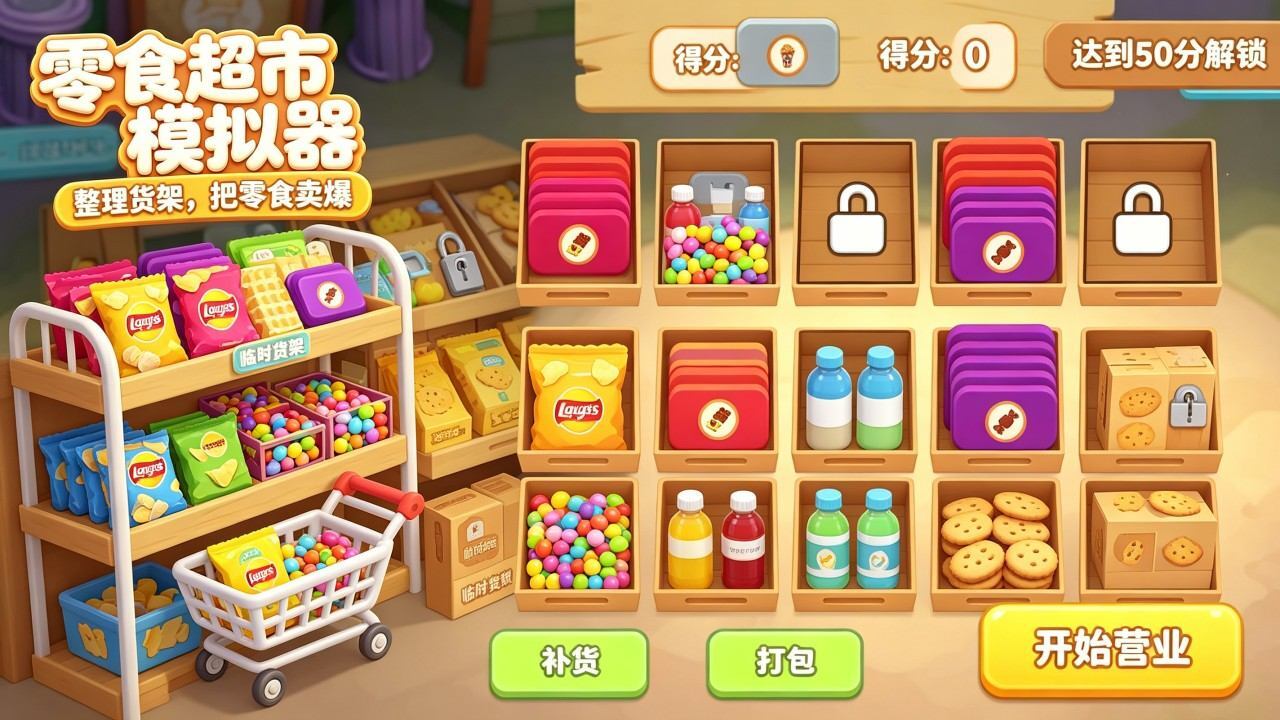 零食超市模拟器截图
