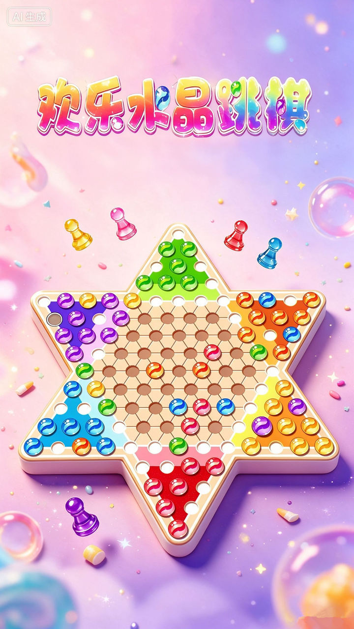 欢乐水晶跳棋游戏截图