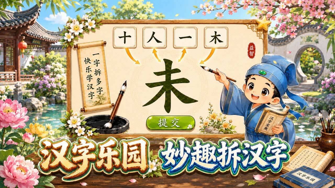 全民拼汉字截图
