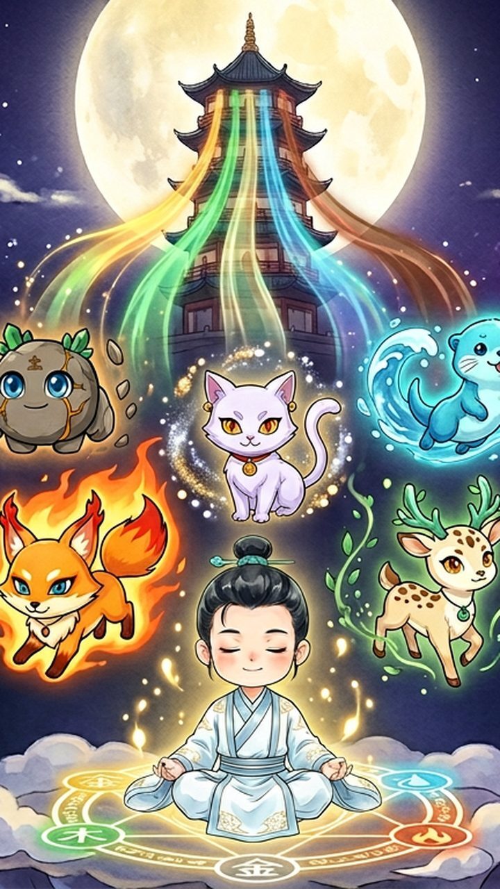 灵宠消消塔截图