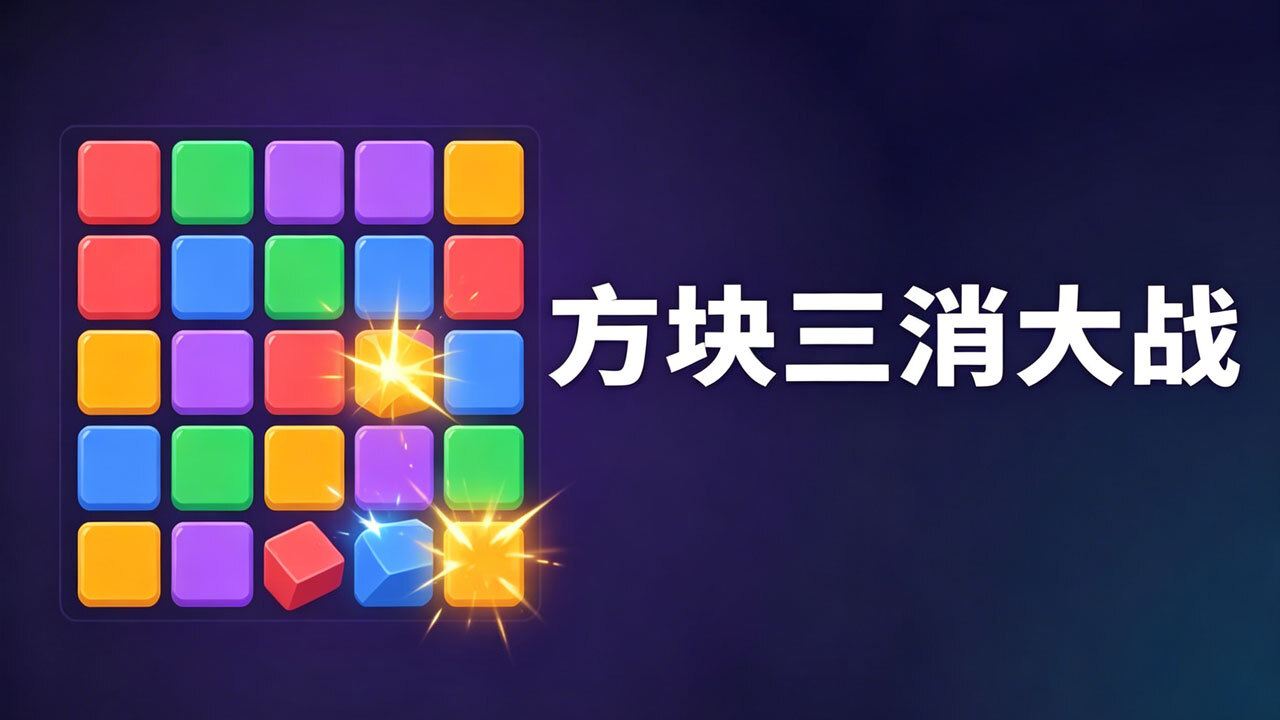 方块三消大战截图