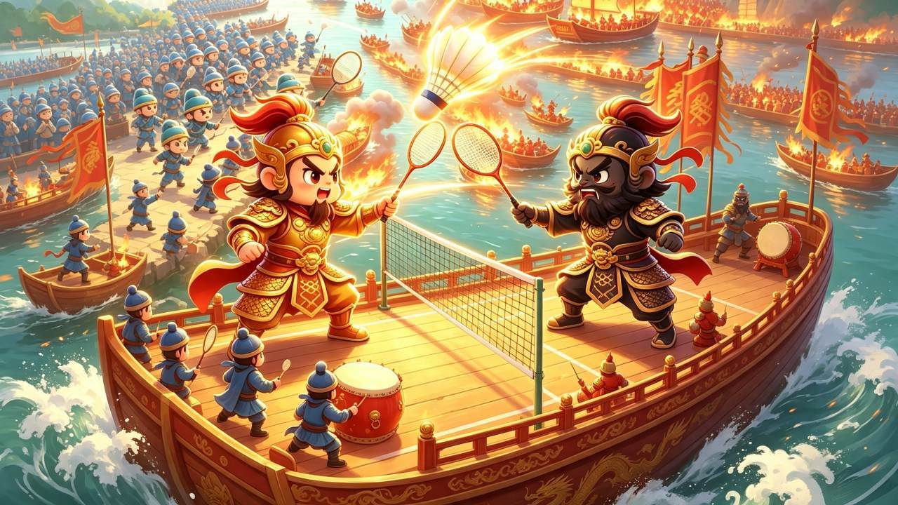 欢乐羽毛球截图