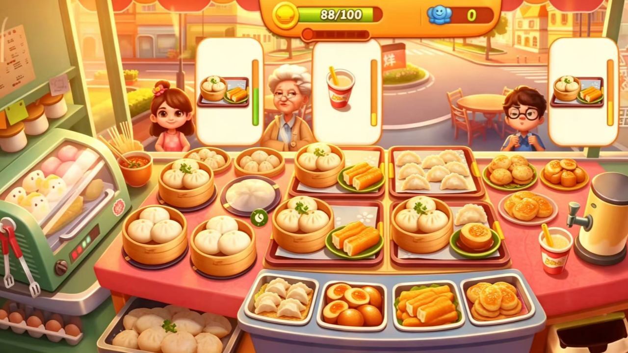 街角小店美食摊截图