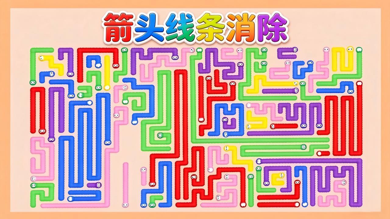 箭头线条消除截图