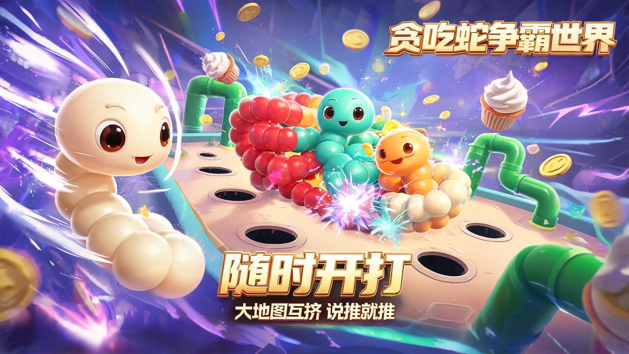 贪吃蛇争霸世界截图