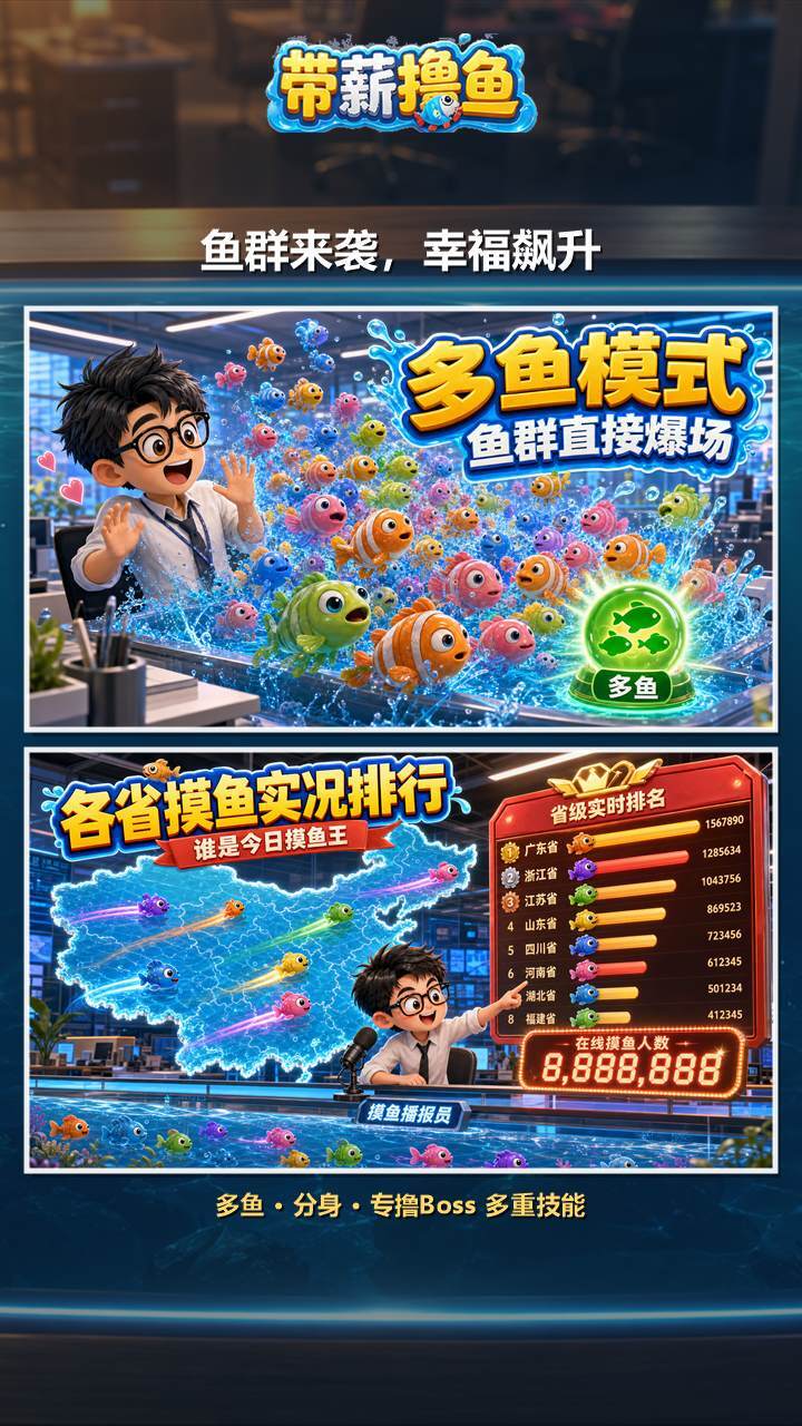 带薪撸鱼截图