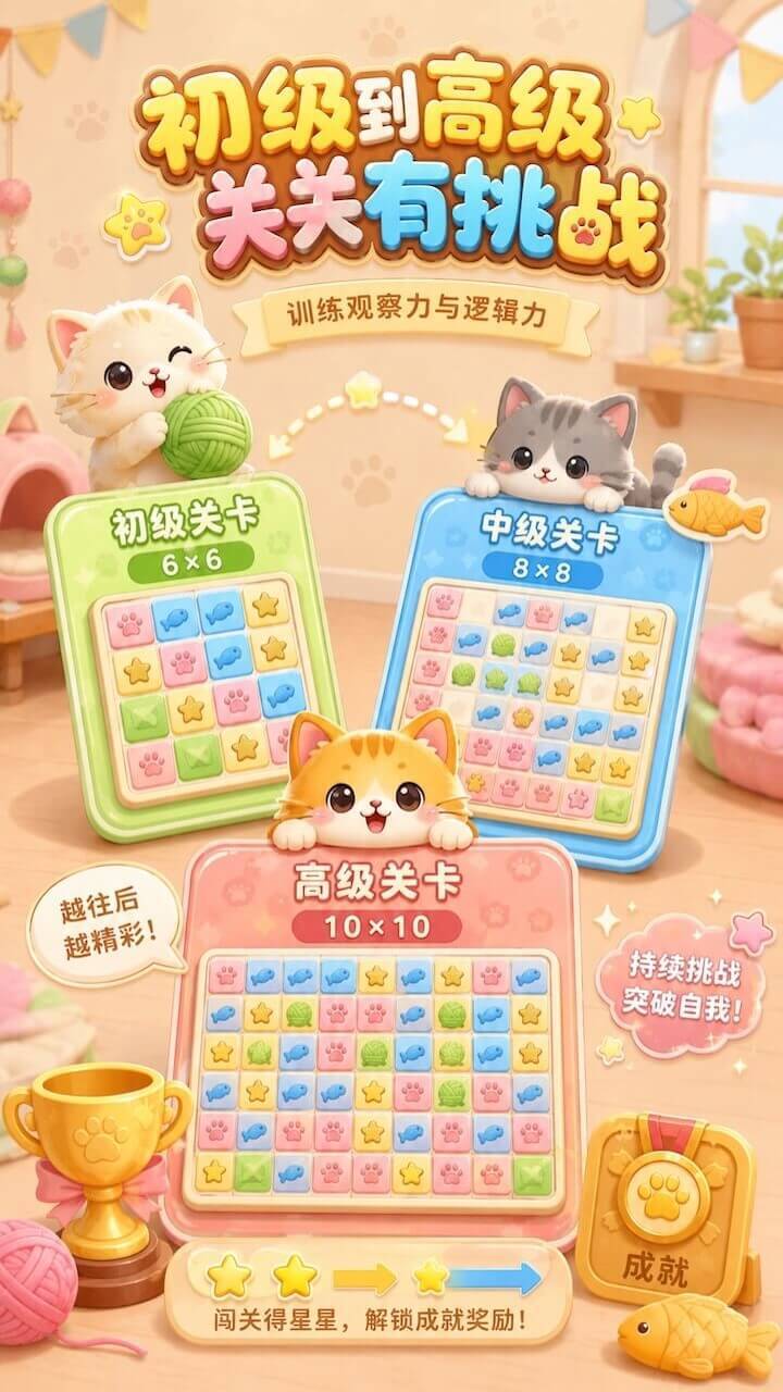 翻翻猫咪截图