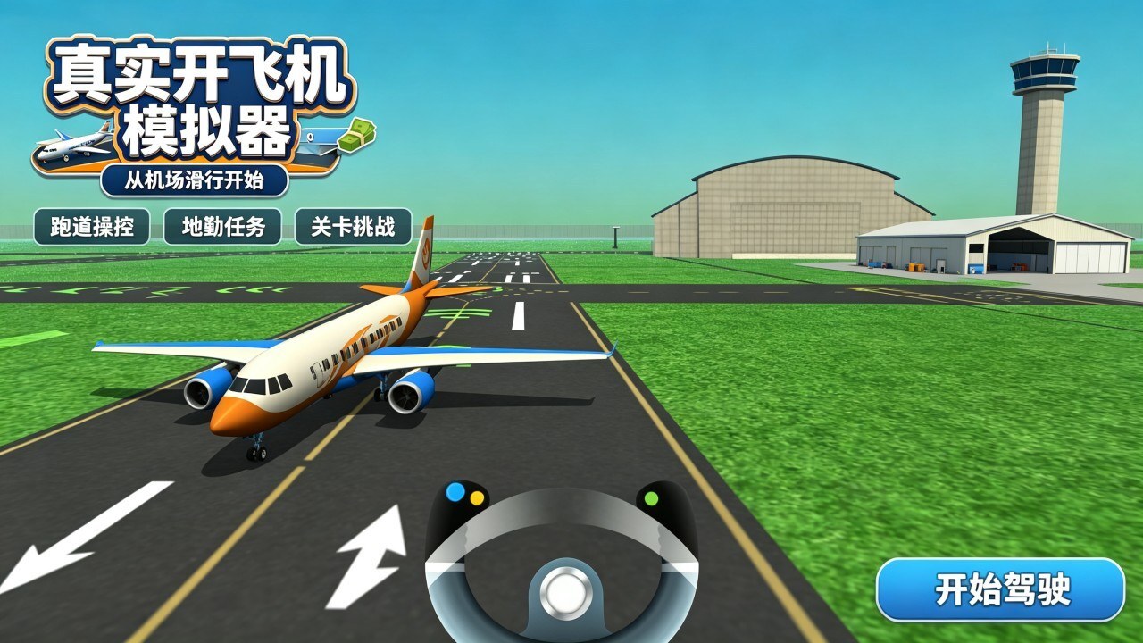 真实开飞机模拟器截图