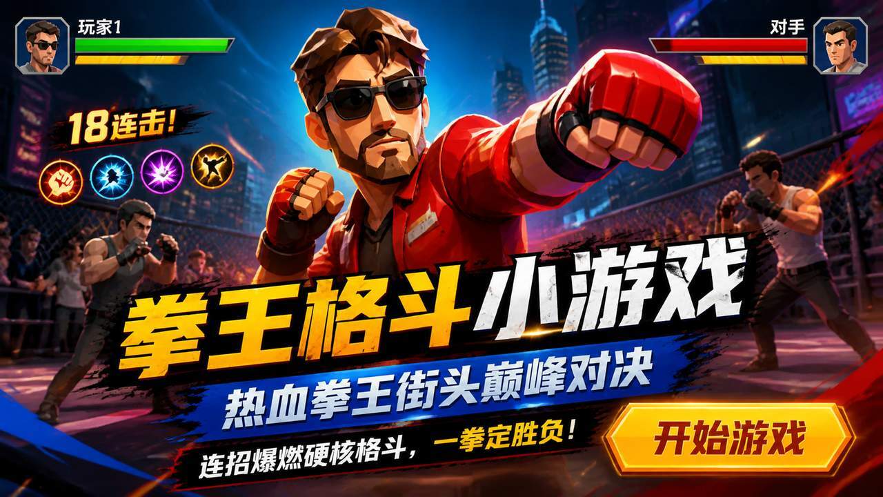 拳王格斗小游戏截图