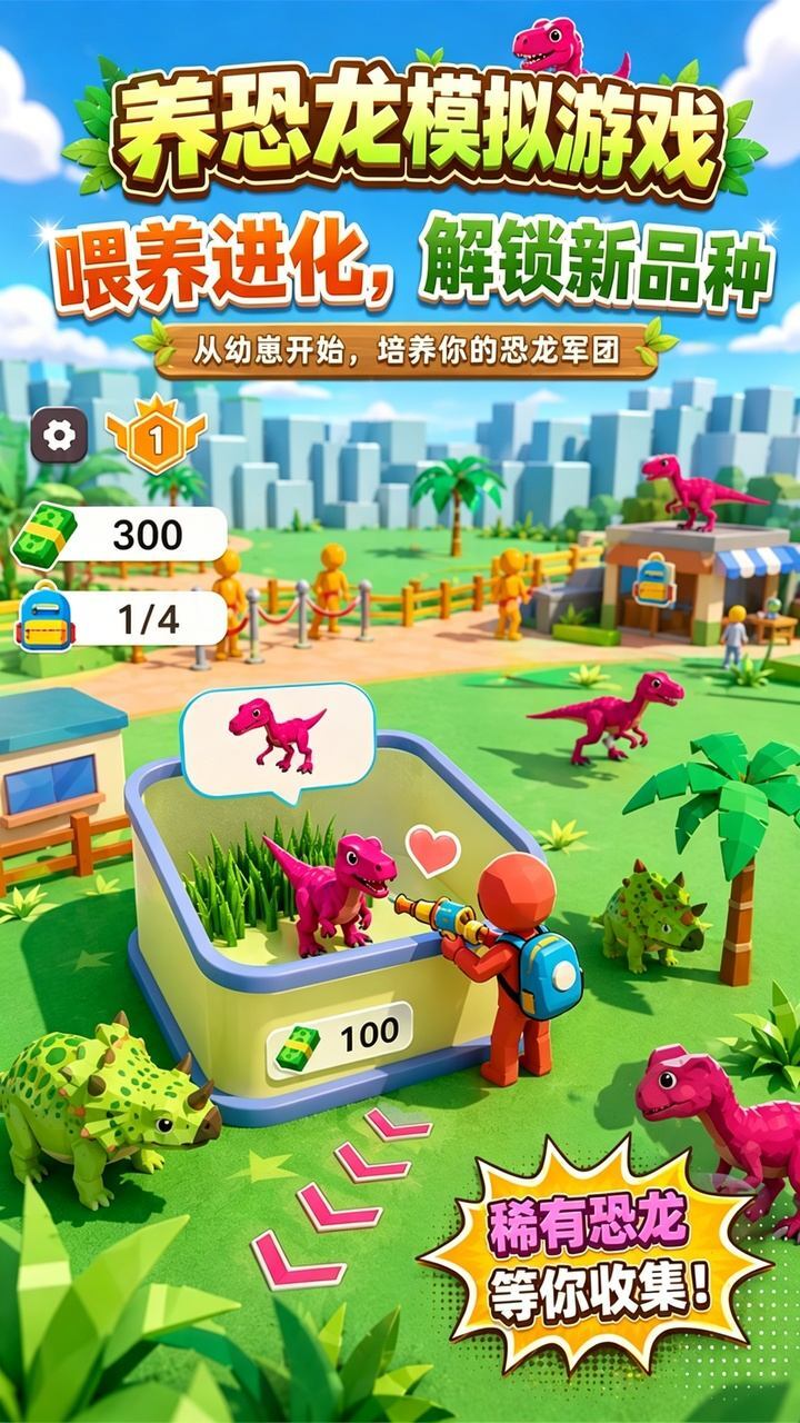养恐龙模拟游戏截图