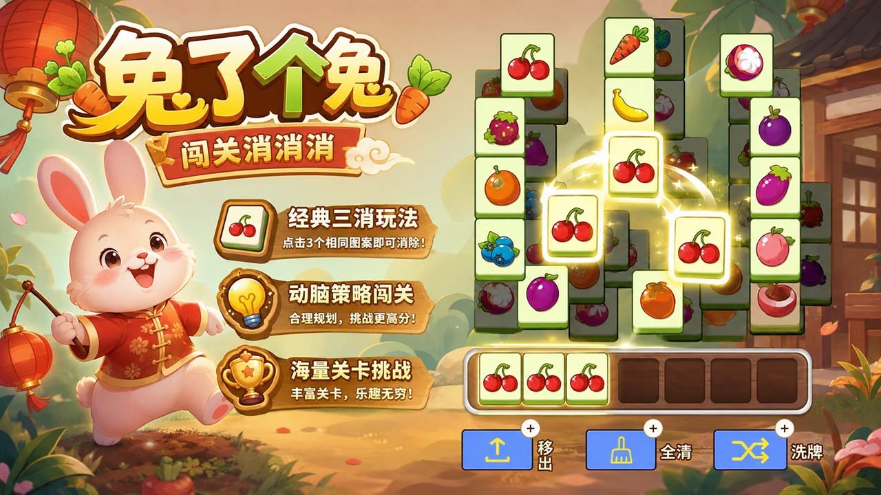 兔了个兔闯关消消消截图