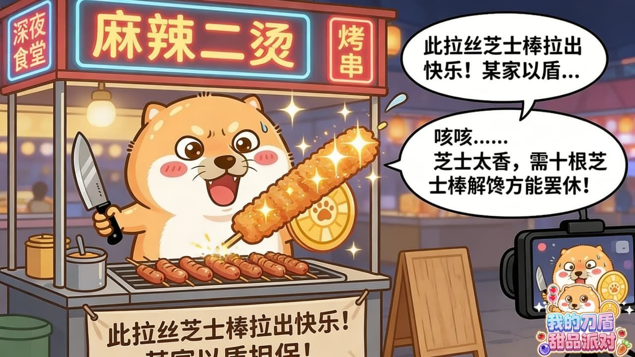 我的刀盾甜品派对截图