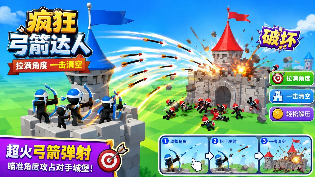 疯狂弓箭达人截图
