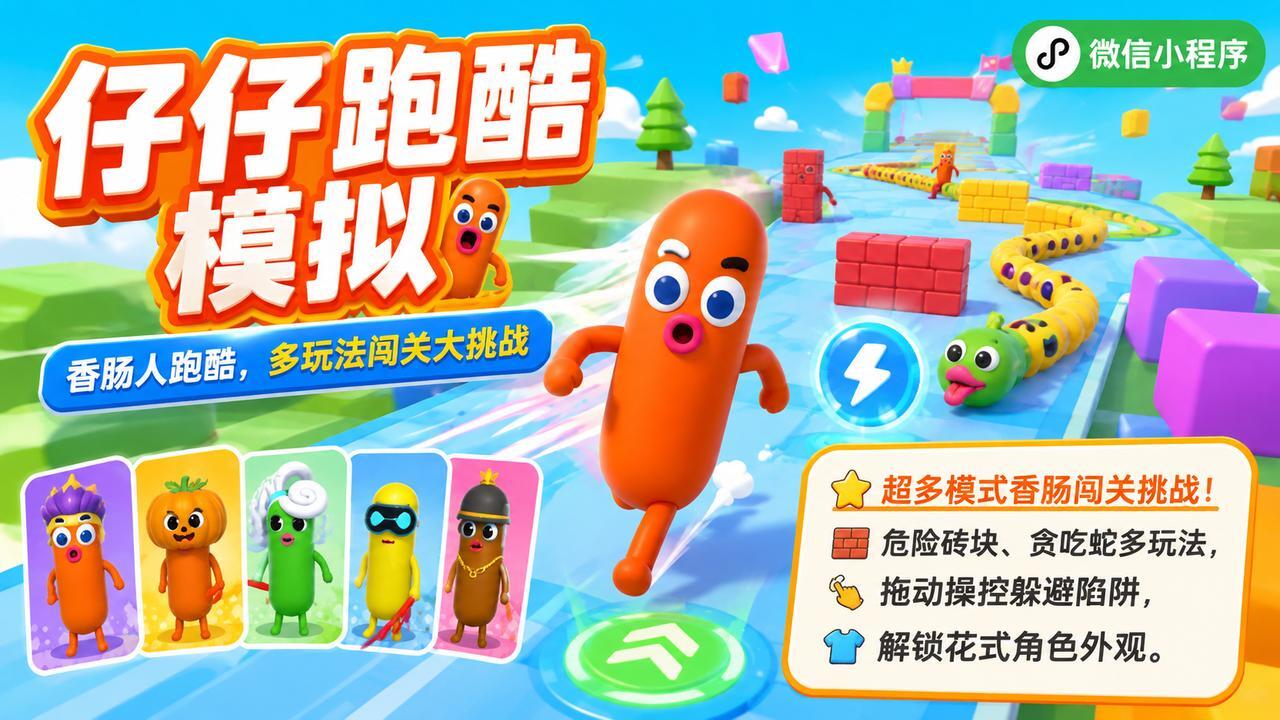 仔仔跑酷模拟截图