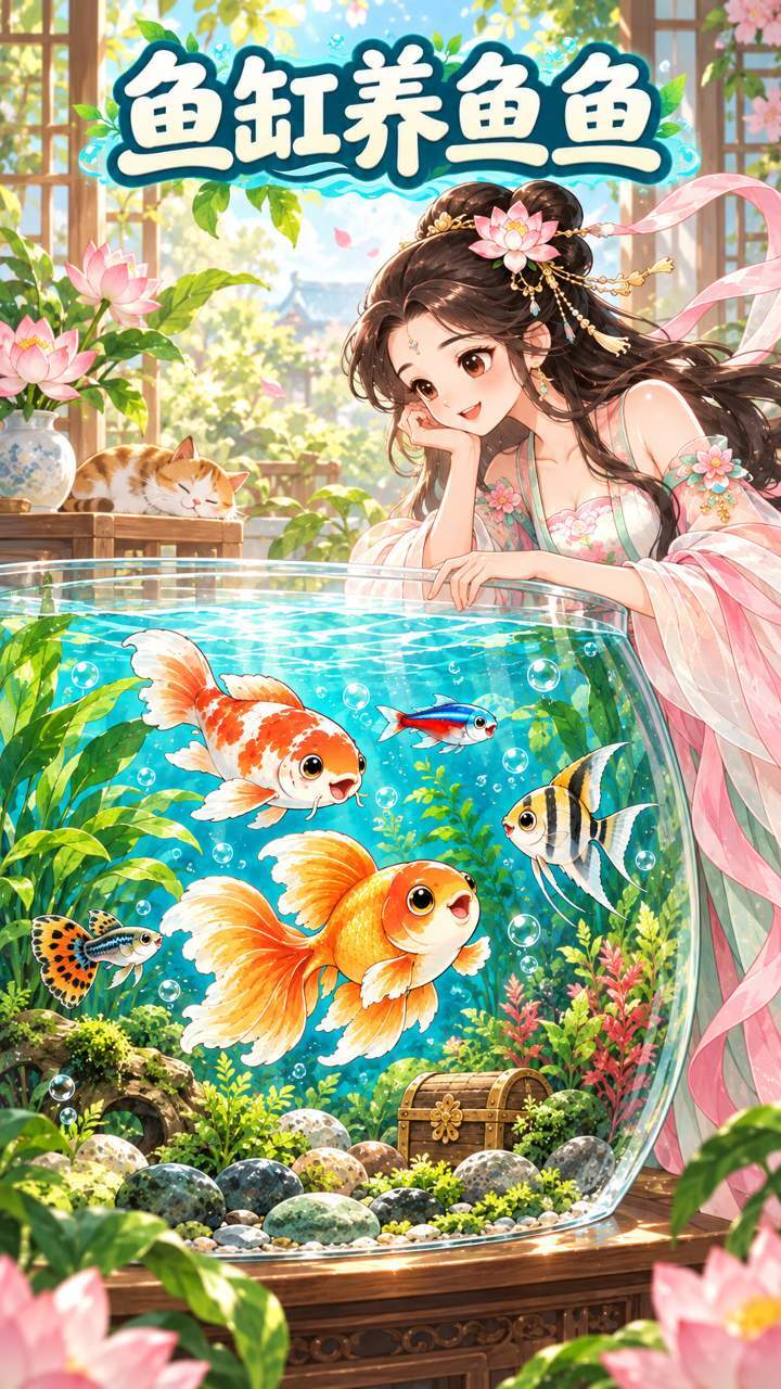 鱼缸养鱼鱼鱼截图